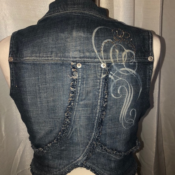 Eckored jean vest - Picture 3 of 5